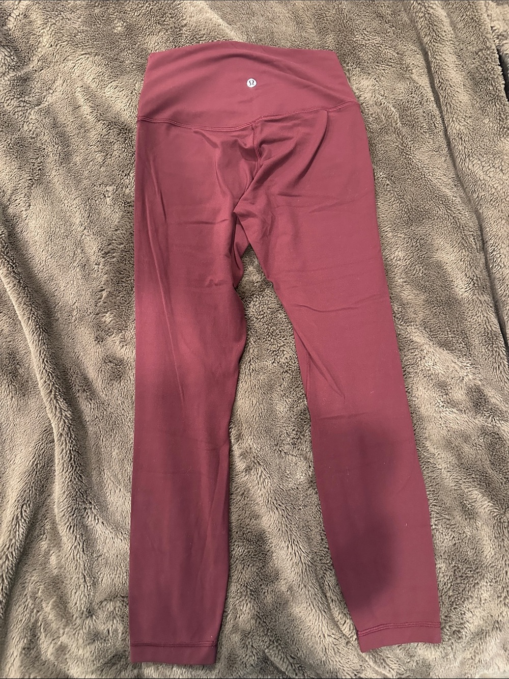 lululemon athletica Women's High-Rise Burgundy Leggings